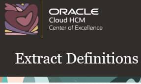 Control the Effective Date passed to an HCM Extract