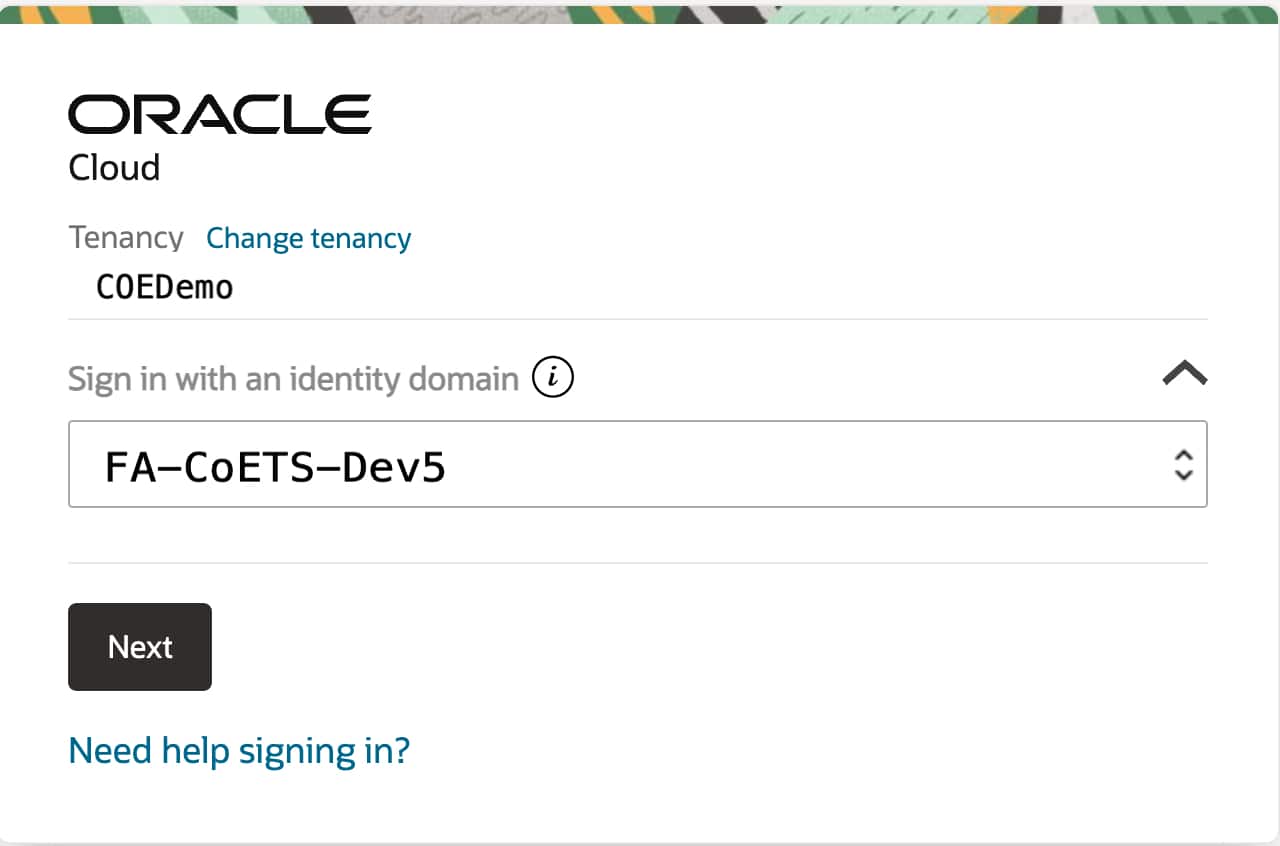 Configuring an OAuth Client App in Oracle Cloud Identity for Your ...