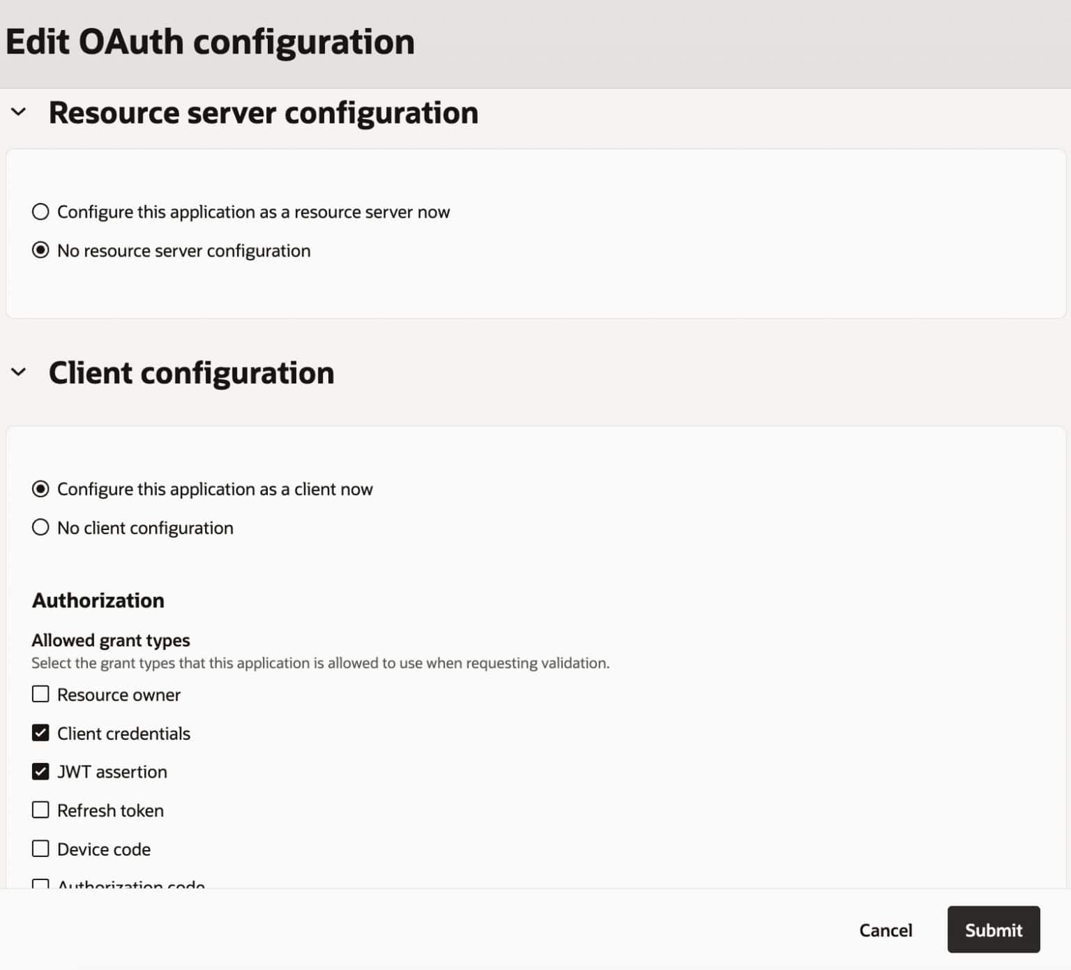 Configuring an OAuth Client App in Oracle Cloud Identity for Your ...