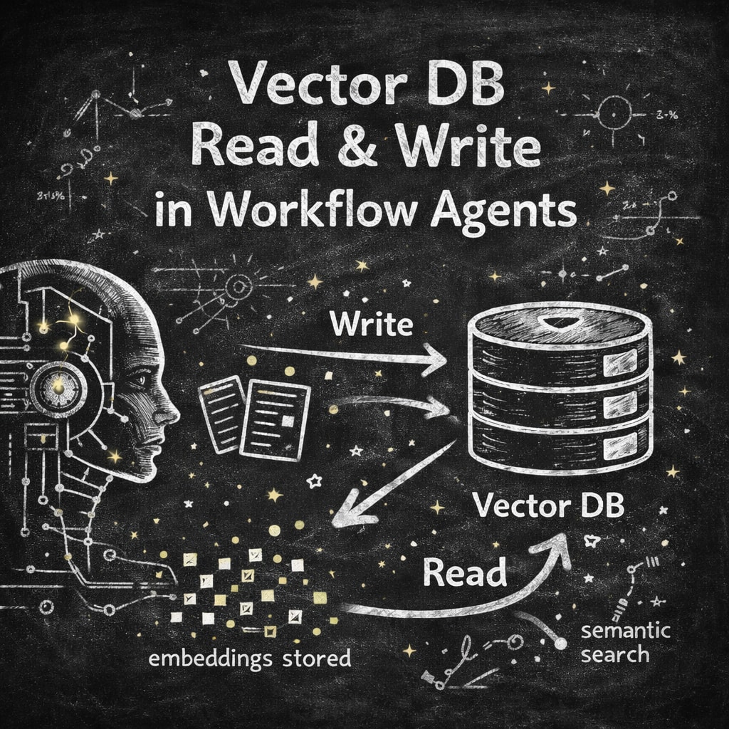 Vector DB Read & Write Nodes in Workflow Agents