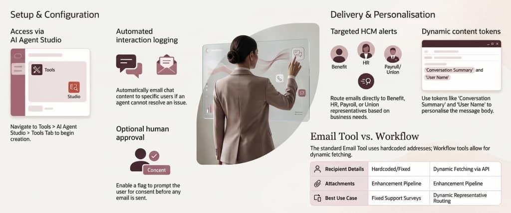 Email Tool in AI Agent Studio