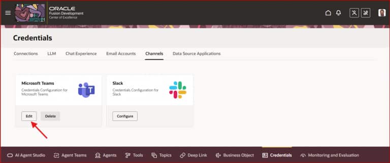Microsoft Teams Integration with AI Agent Studio | fusioncoe