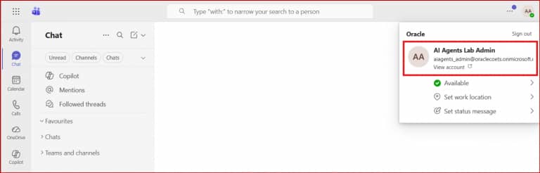 Microsoft Teams Integration with AI Agent Studio | fusioncoe