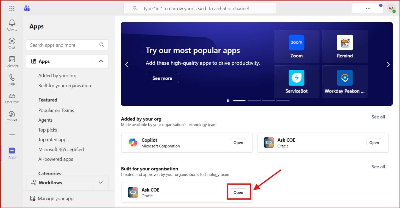 Microsoft Teams Integration with AI Agent Studio | fusioncoe