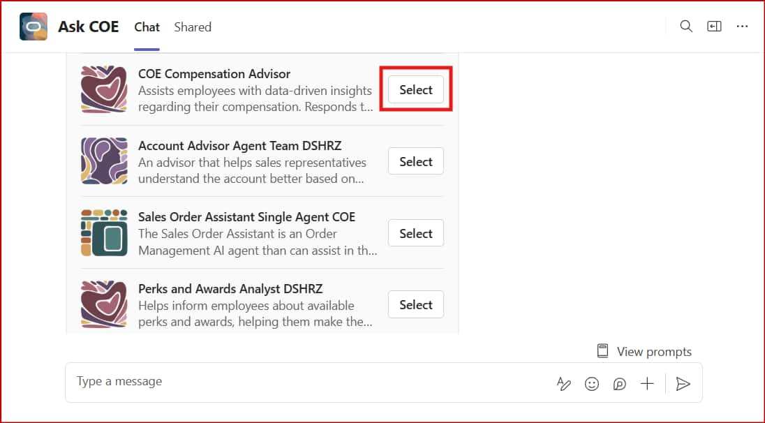 Microsoft Teams Integration with AI Agent Studio | fusioncoe