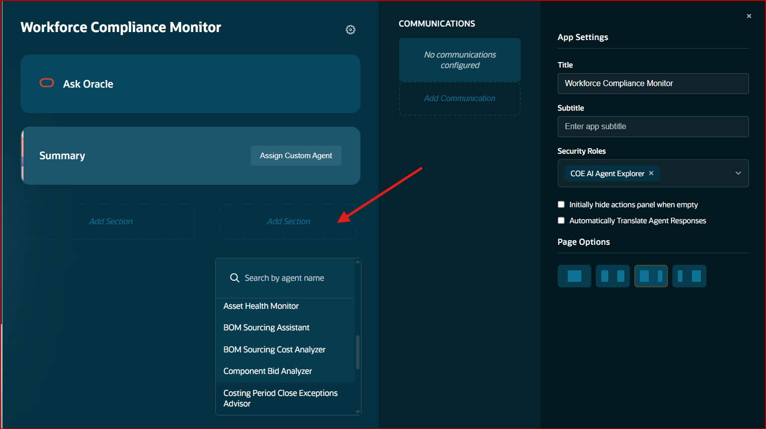 Using the Builder UI for Agentic Apps | fusioncoe