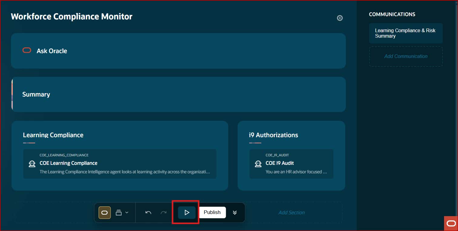 Using the Builder UI for Agentic Apps | fusioncoe