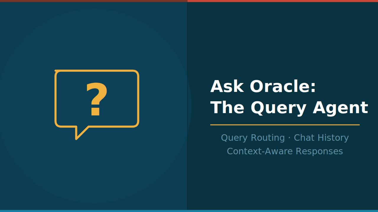 Agentic Apps – Ask Oracle Advisors