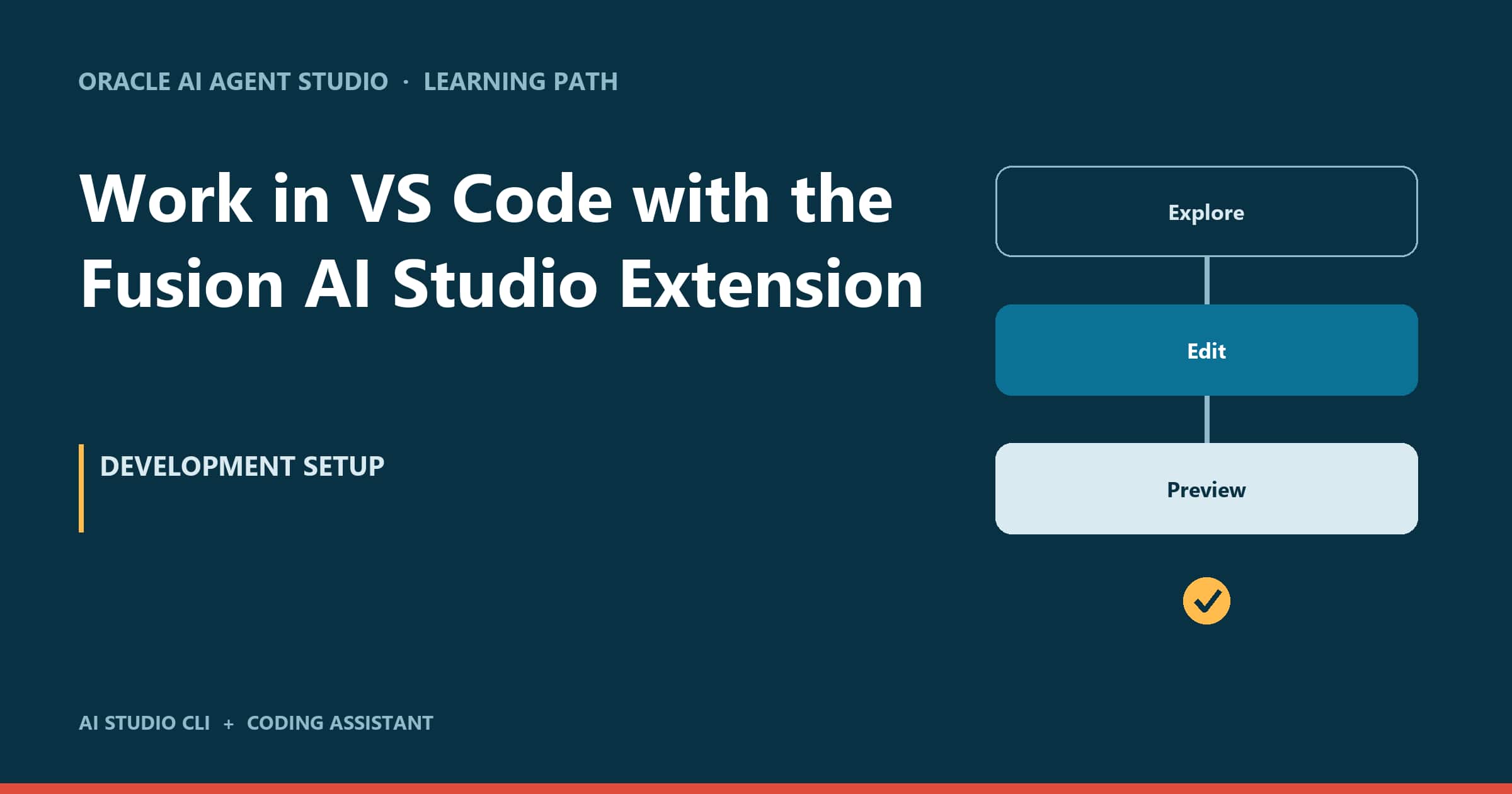 Work in VS Code with the Fusion AI Studio Extension