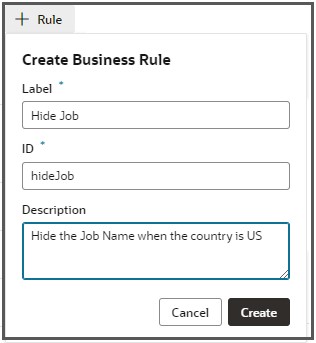 Create Business Rule
