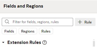 Visual Builder Express mode Business Rules