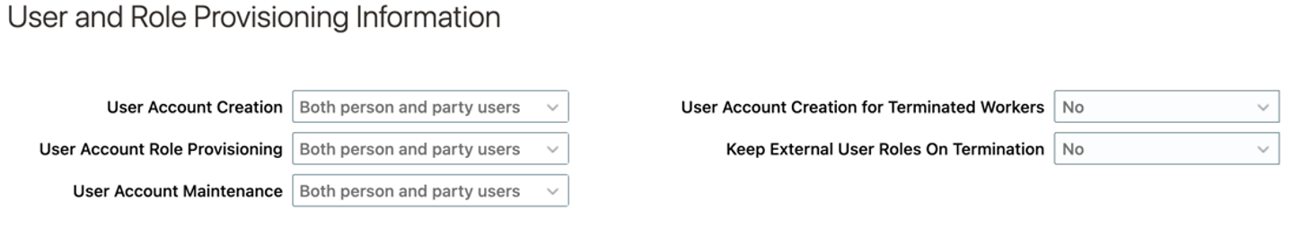 User Maintenance