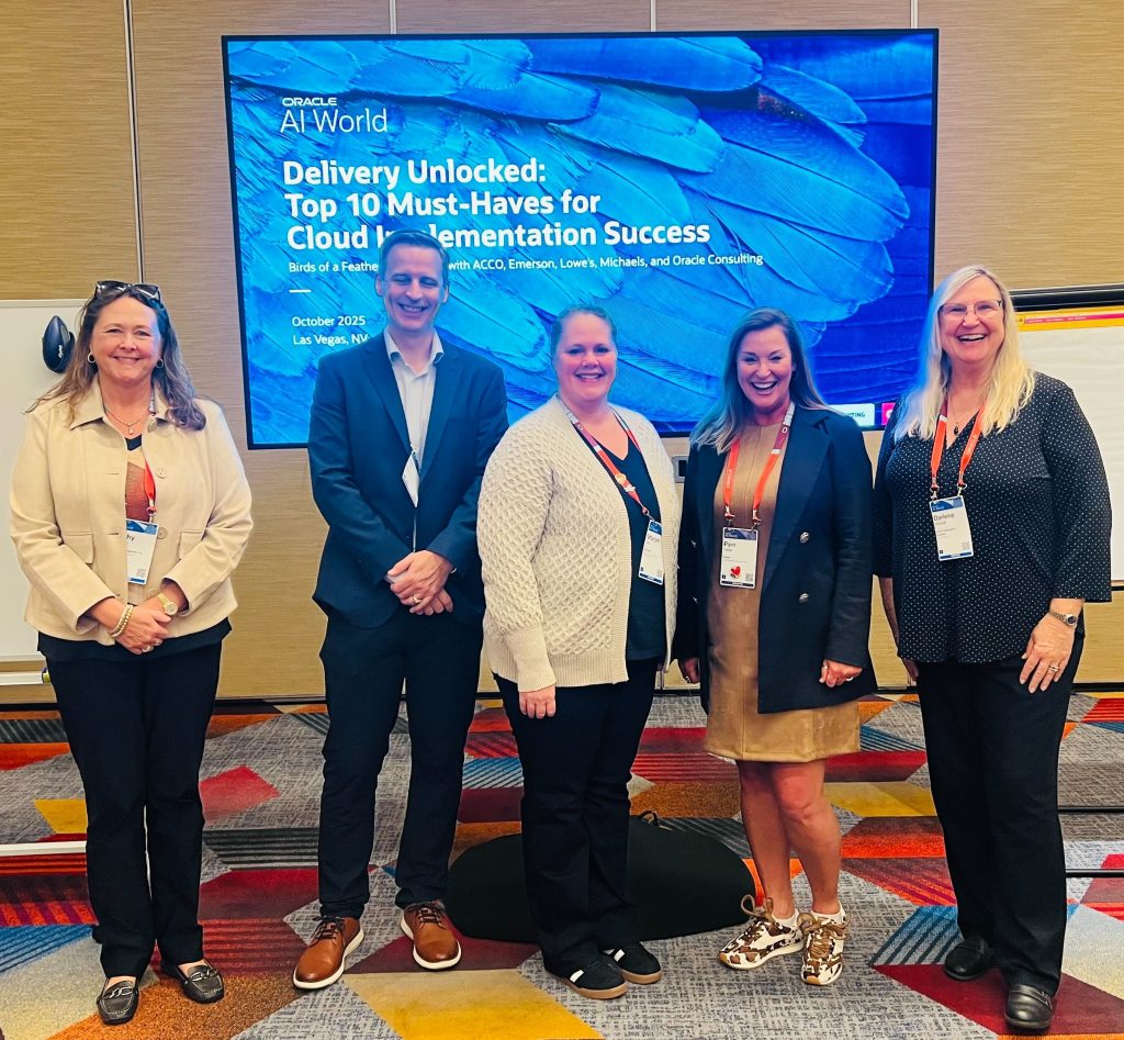 Cloud transformation panelists at the AI World 2025 Birds of a Father Session