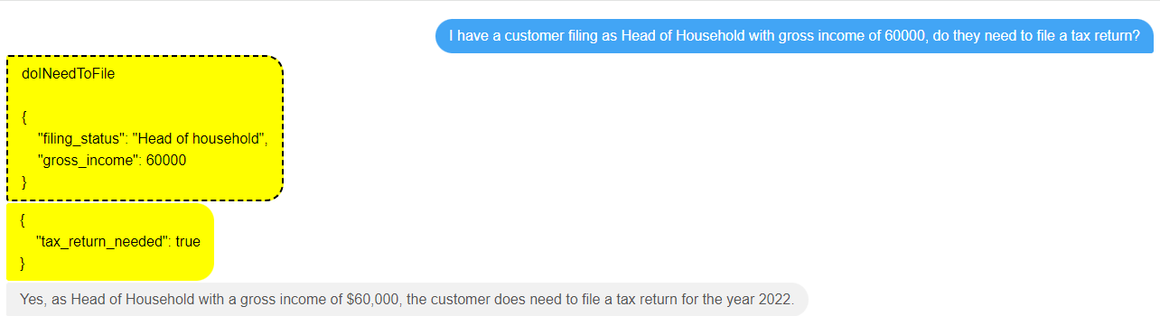 A screenshot of a chat