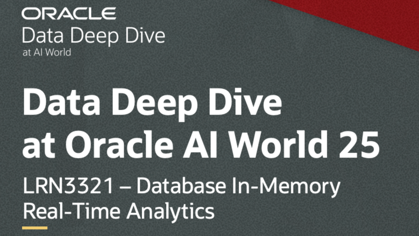 Join Us at AI World 2025 and hear how Big River Steel has used Database In-Memory