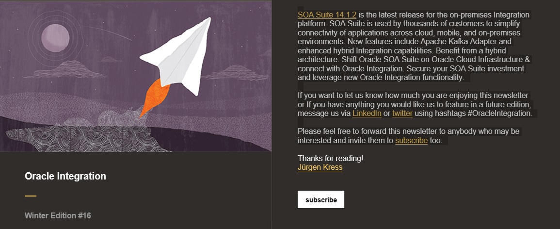 Integration Customer Newsletter February 2025