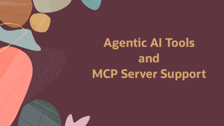 One-Click MCP Server Generation and Agentic AI Tools with Oracle Integration