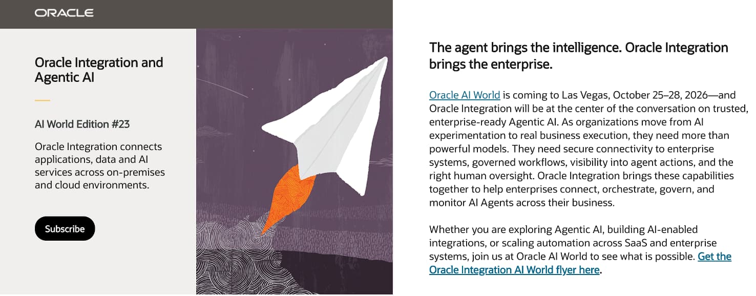 Integration Customer Newsletter October 2026
