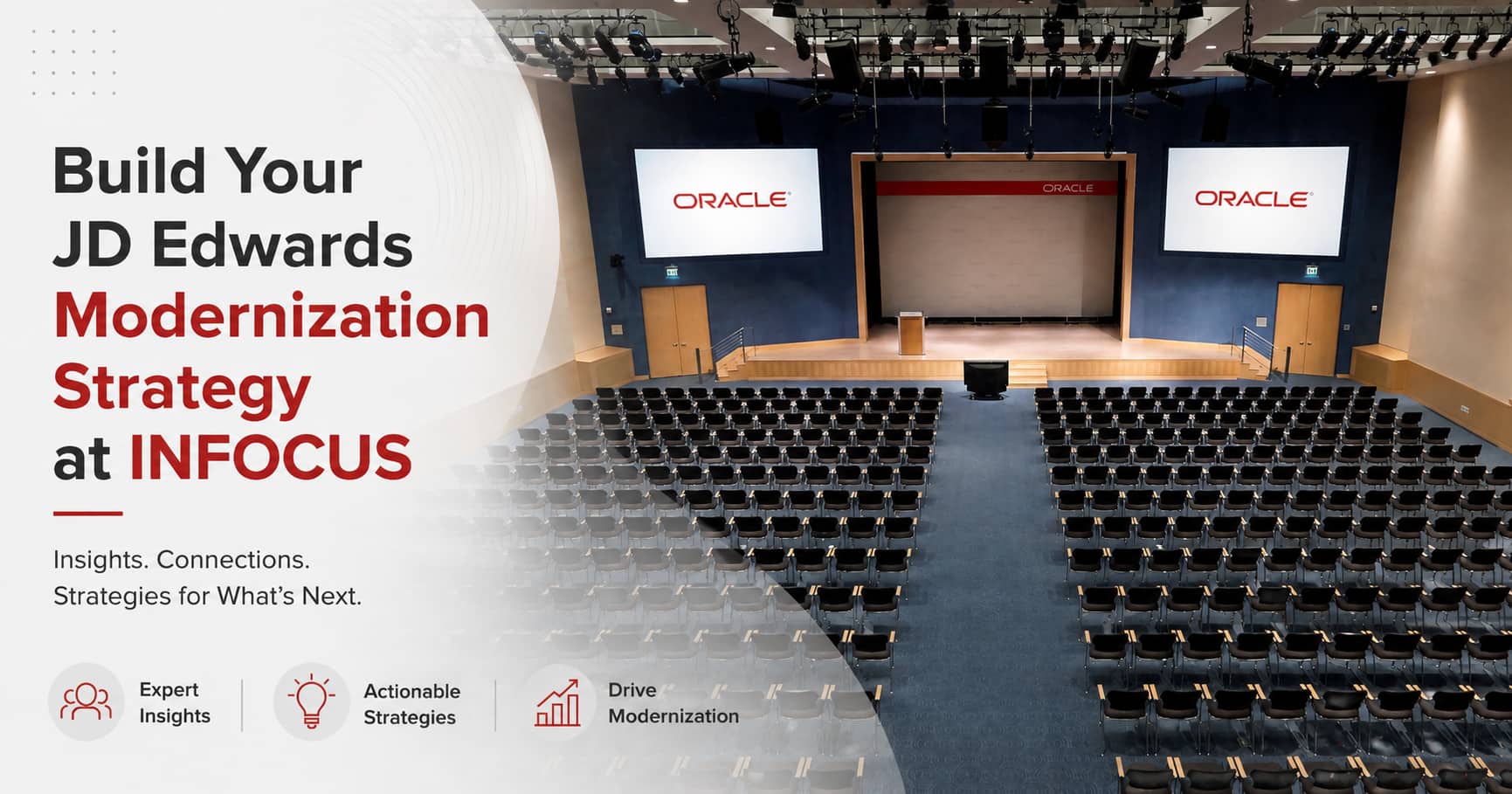 Build Your JD Edwards Modernization Strategy at INFOCUS