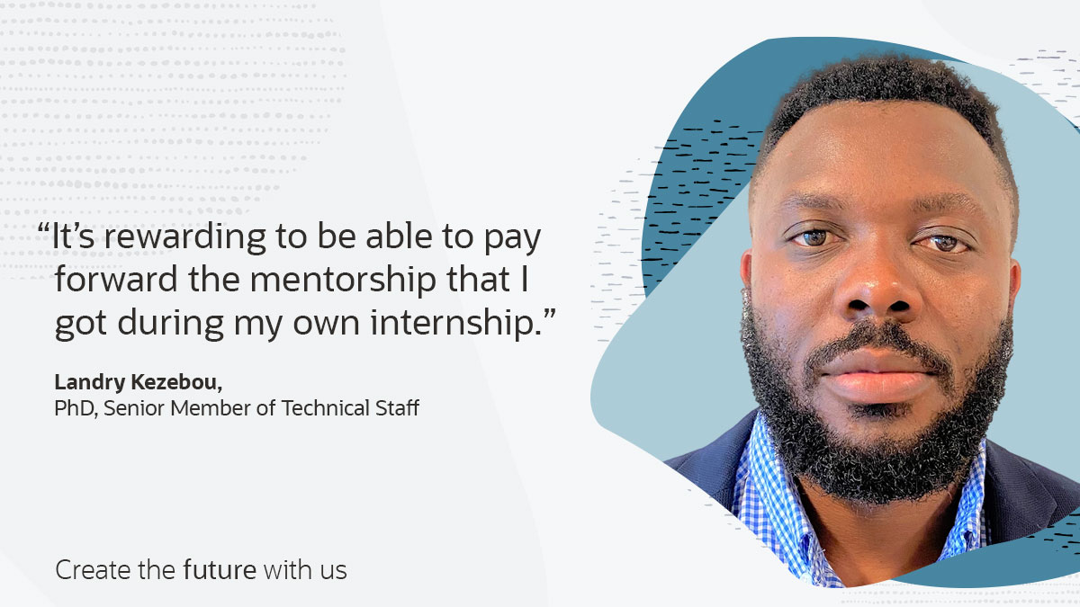How one former intern grew from mentee to mentor