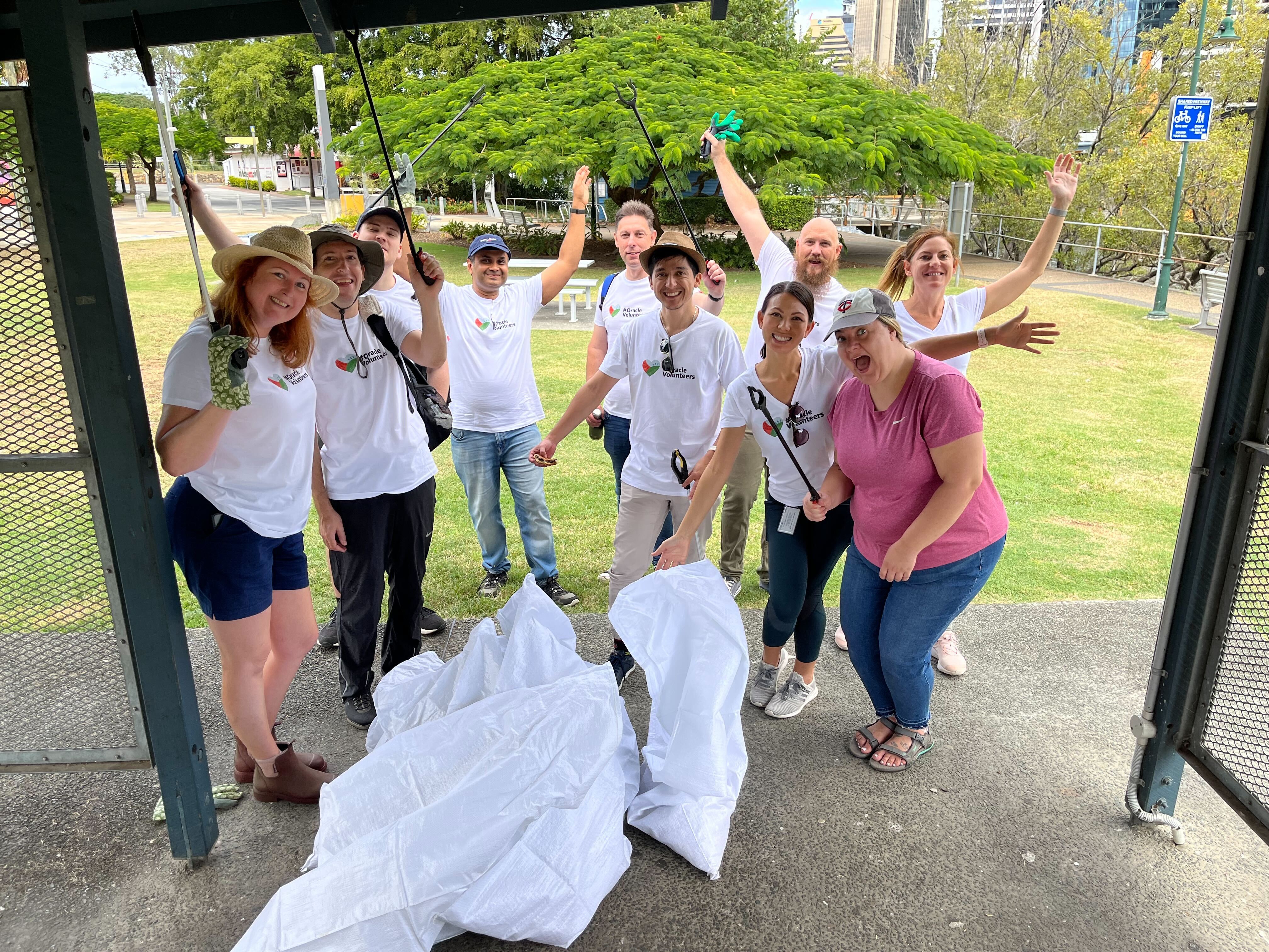 Brisbane clean up