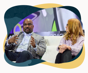 Chris Boone speaking on a panel