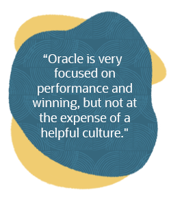Oracle is focused on winning but not at the expense of the company culture