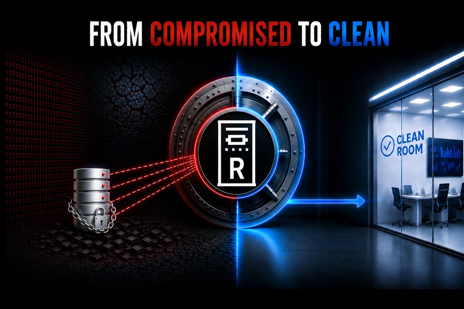 From Compromised to Clean: A Database-Optimized Cyber Vault & Clean Room Architecture
