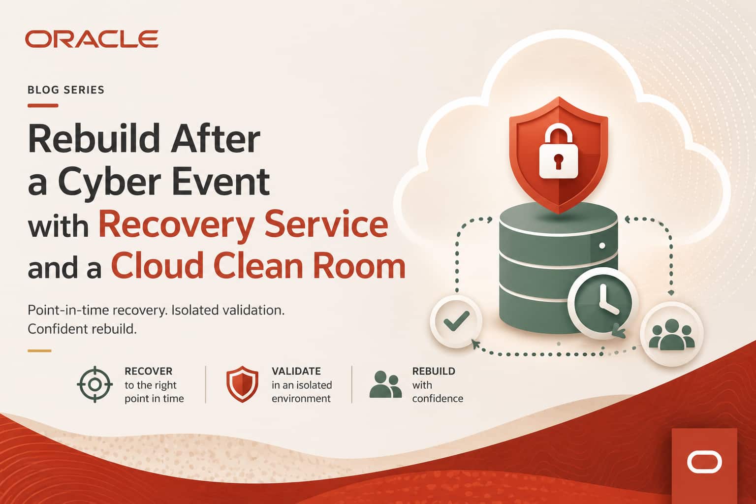 Rebuild After a Cyber Event with Recovery Service and a Cloud Clean Room