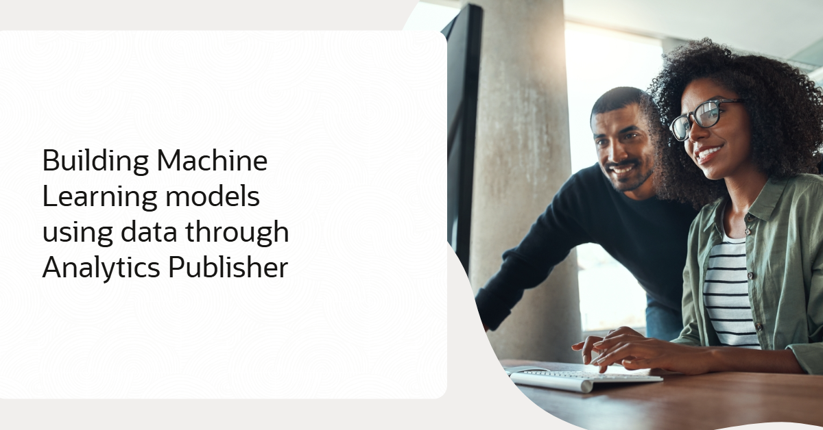 Building Machine Learning Models using data through Analytics Publisher