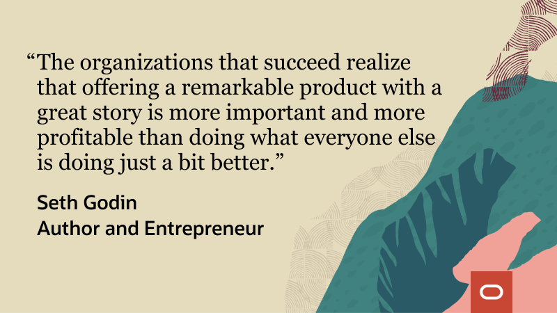 A marketing strategy tip from Seth Godin