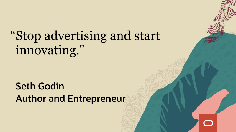 A marketing strategy tip from Seth Godin