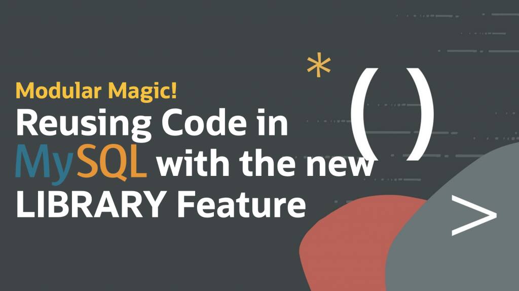 Oracle Blogs | The Oracle MySQL Blog