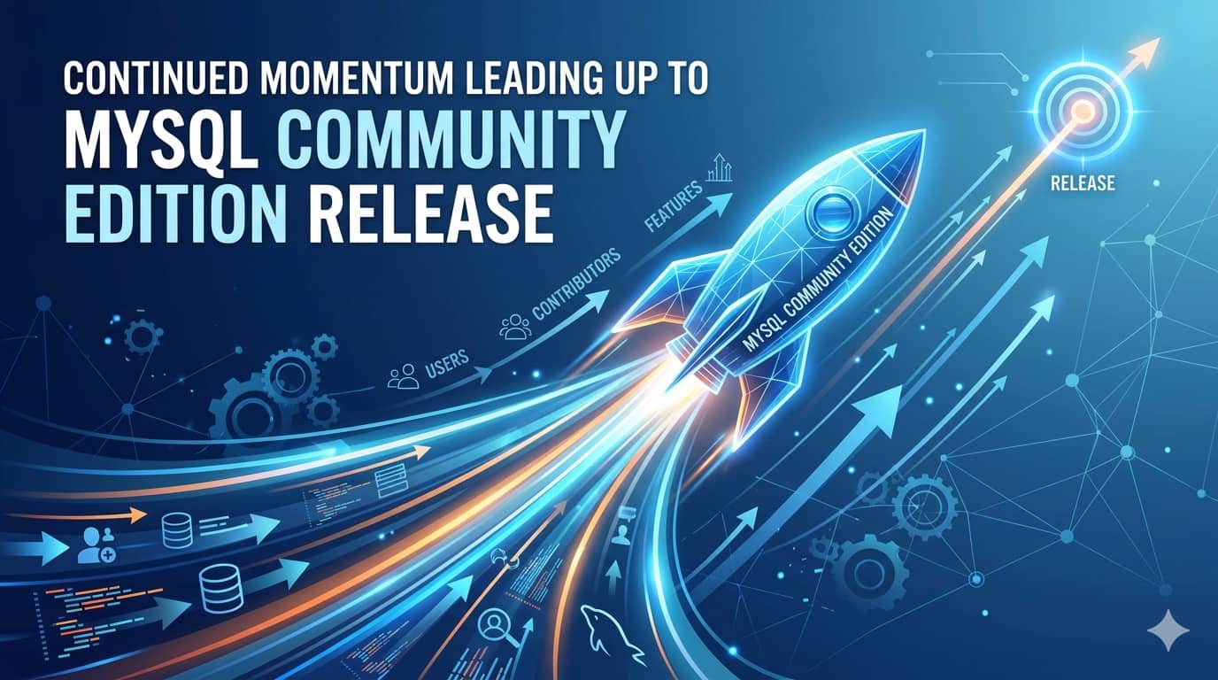 Continued Momentum Leading up to MySQL Community Edition Release