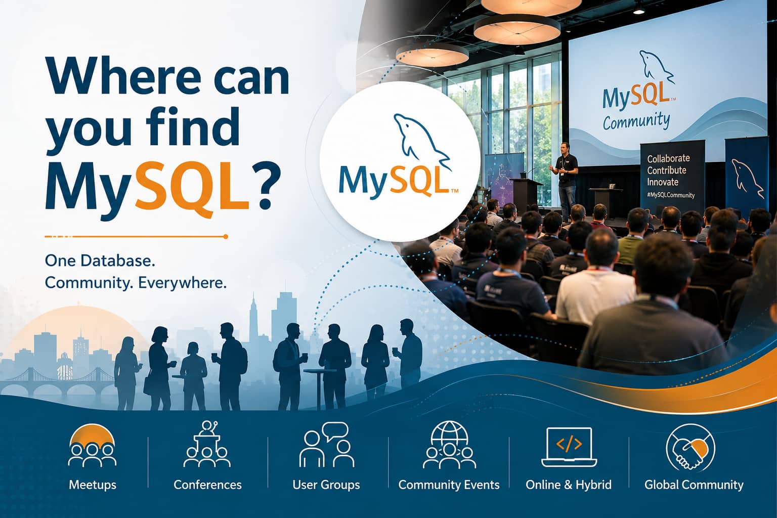 Where can you find MySQL during June–August 2026?