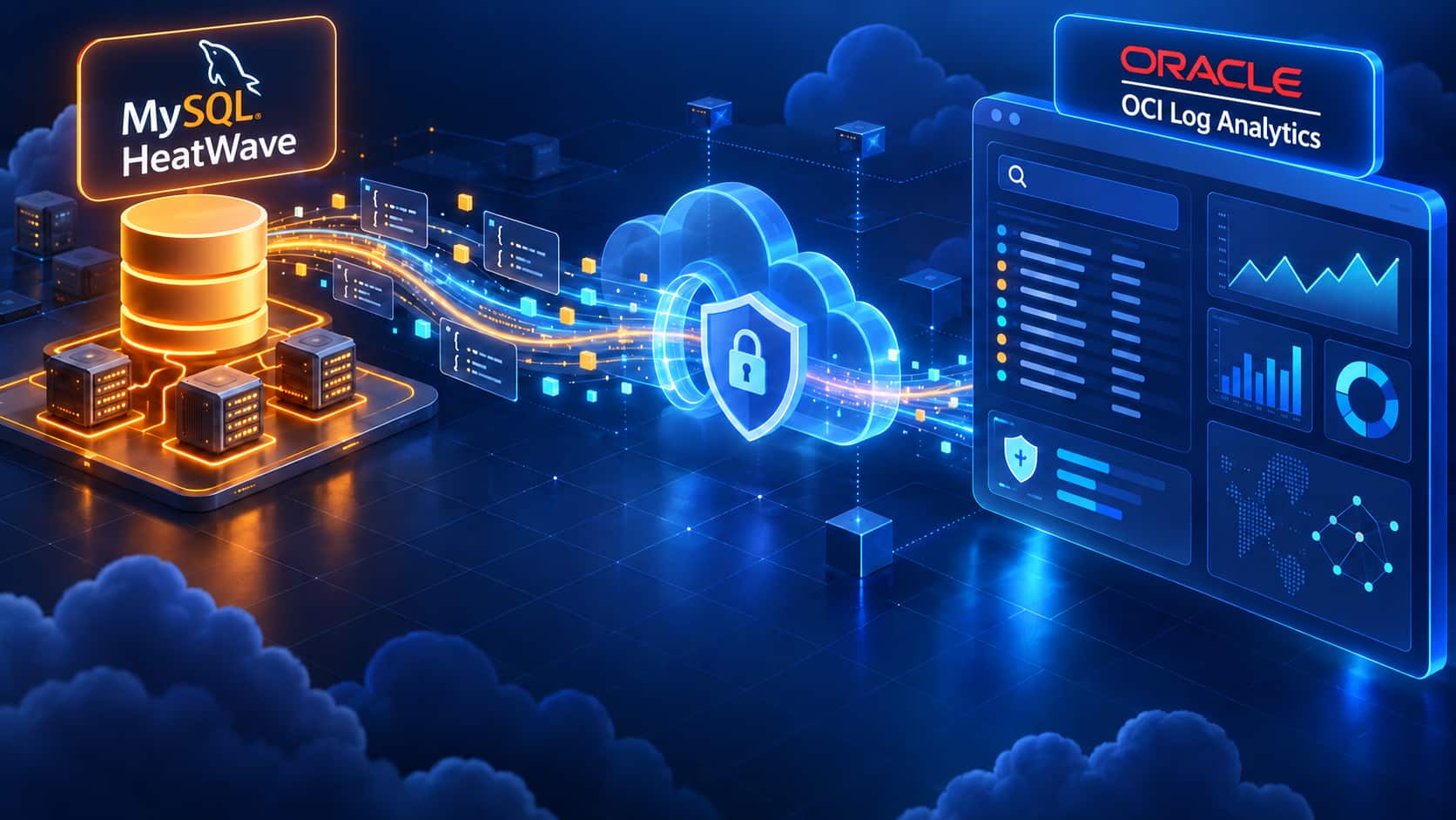 Enabling OCI Log Analytics for MySQL HeatWave – Now available for MySQL 8.4