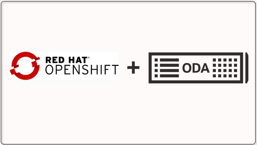 Announcing Red Hat OpenShift services on Oracle Database Appliance