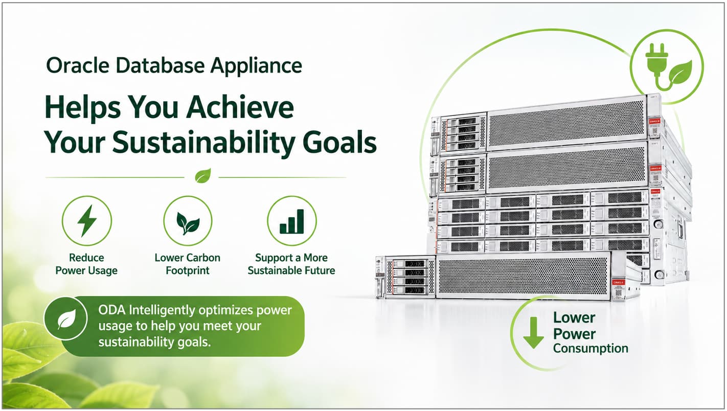 New Power Management Capabilities for Oracle Database Appliance X11