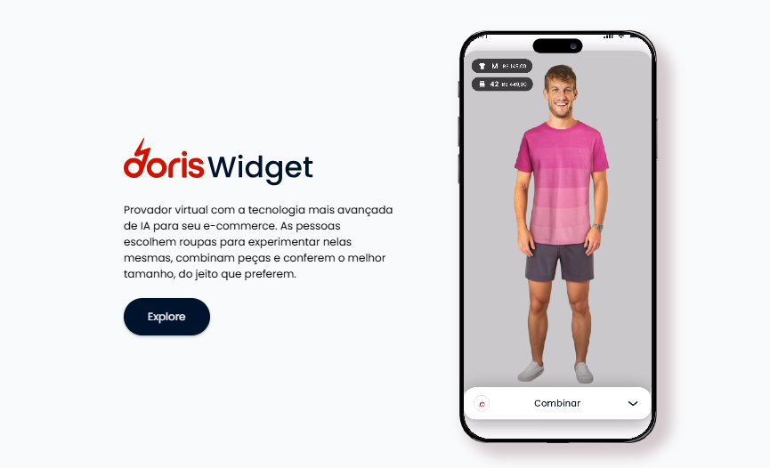 Doris aprimora experiência do cliente e reduz devoluções em 66% ao levar o provador físico para o e-commerce com a Oracle Cloud