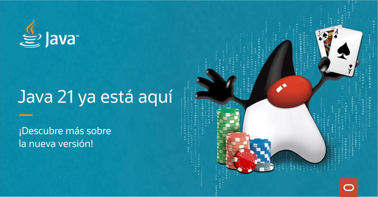 Oracle presenta Java 21 y amplía su hoja de ruta de soporte