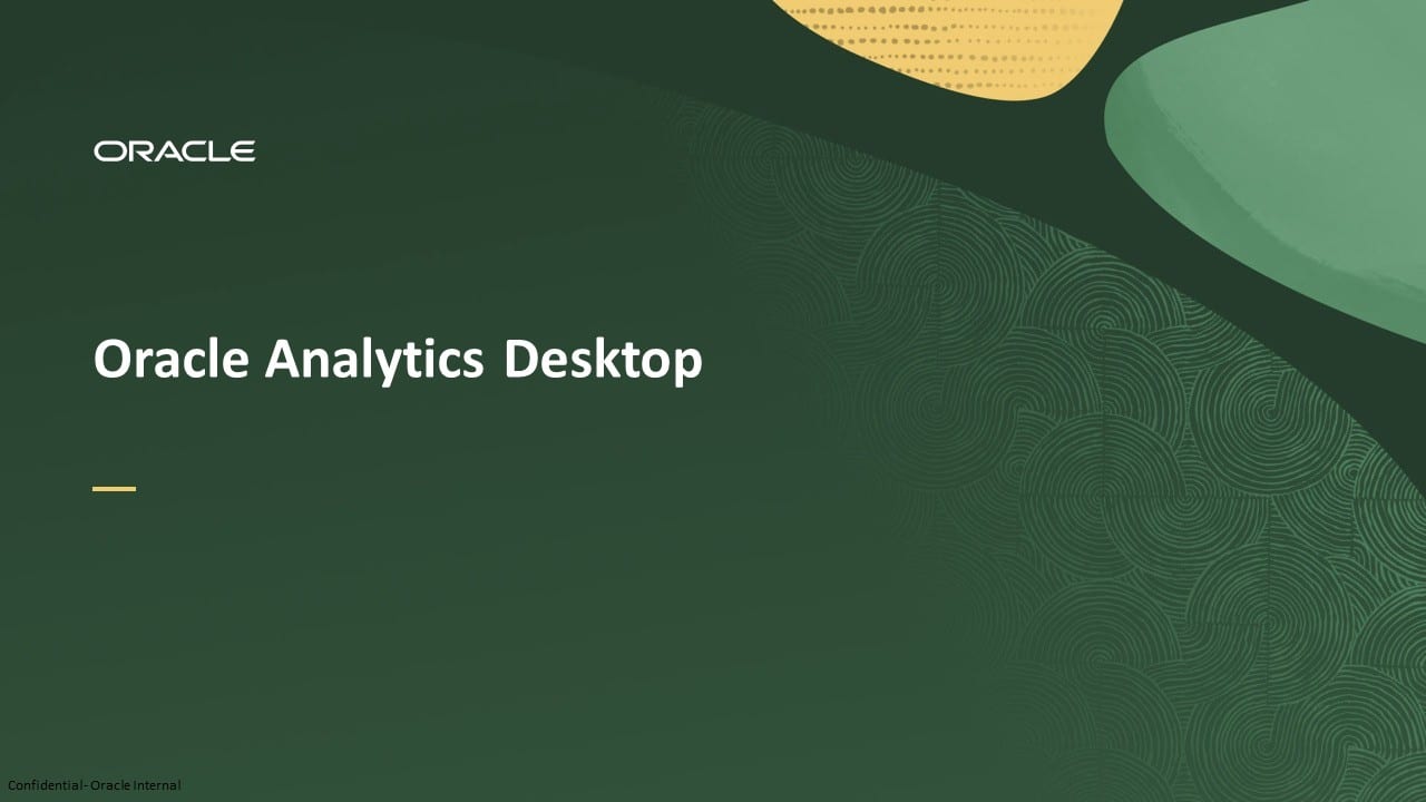 Oracle Analytics Desktop 26.01.0 (2026/02/09)