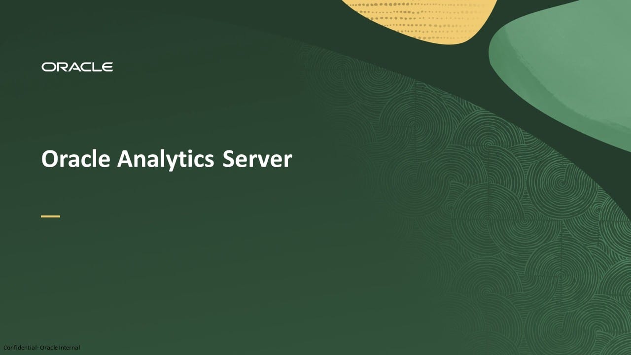 Oracle Analytics Server 26.01.0.0.0 (2026/03/09) | oracle4engineer