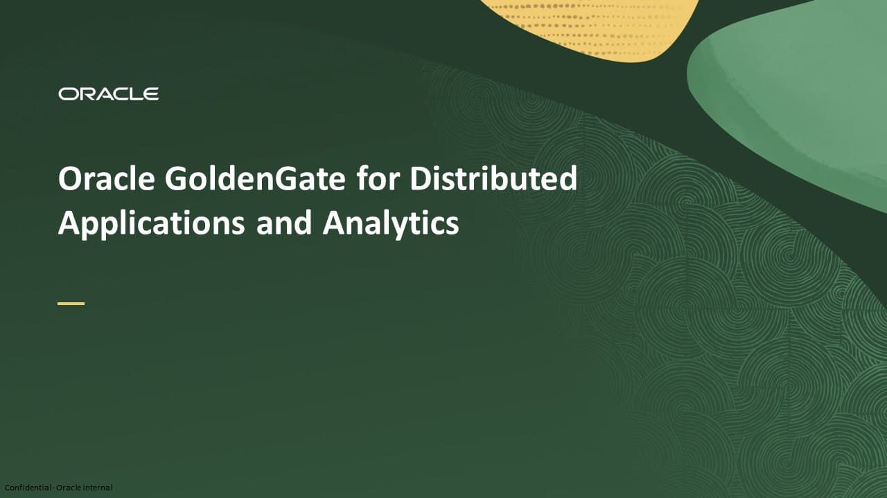 Oracle GoldenGate for Distributed Applications and Analytics 24.4 (2026/02/27)