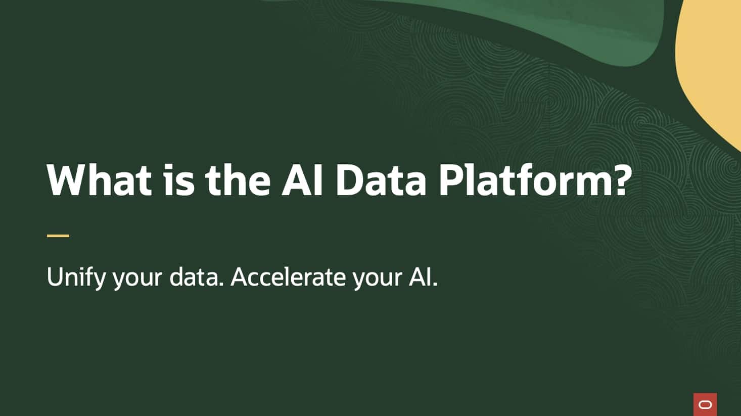 Oracle AI Data Platformとは?