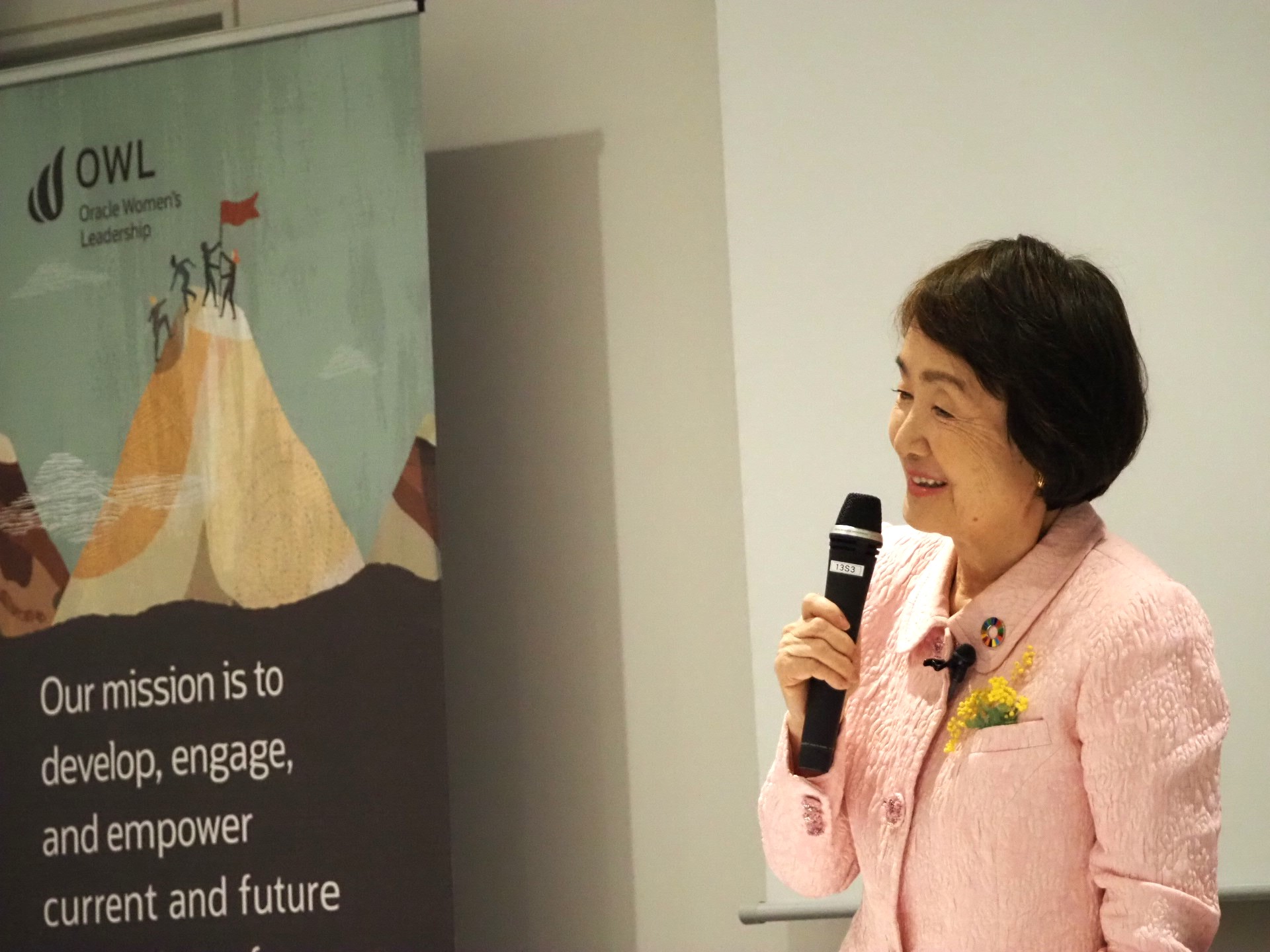 国際女性デーに、日本を代表する女性リーダー林文子さんによる基調講演を開催