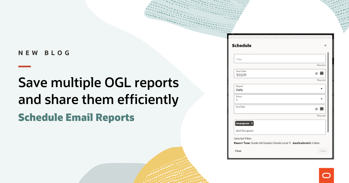 Schedule multiple reports