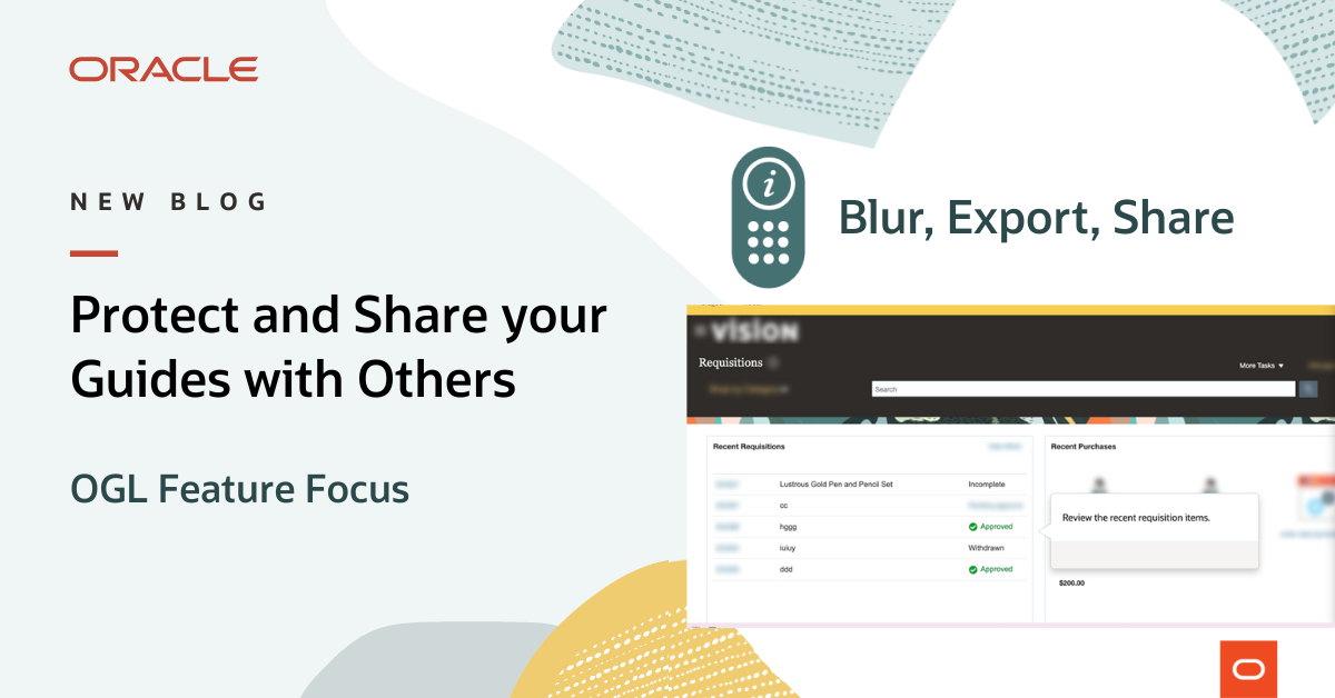 Protect and Share your Guides with Others