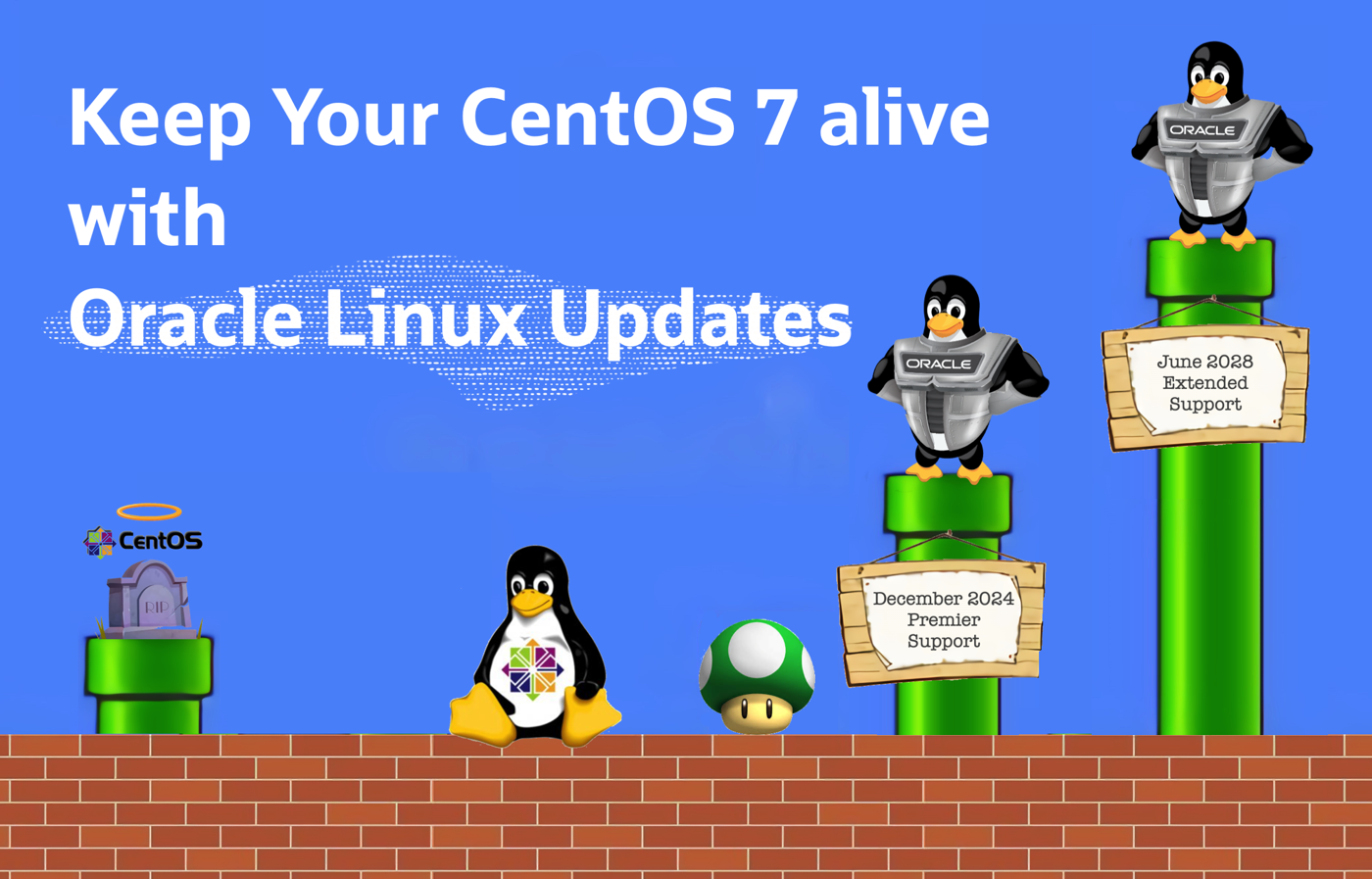 Keep your CentOS 7 alive with Oracle Linux updates