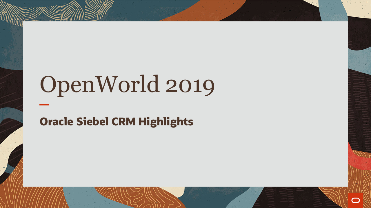 OpenWorld 2019 Highlights