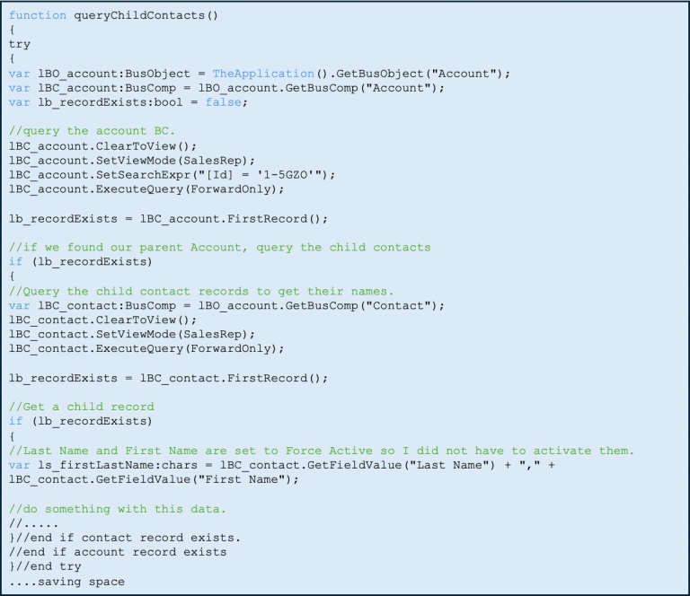 Developer Tips: How to replace Siebel script with workflow for parent ...